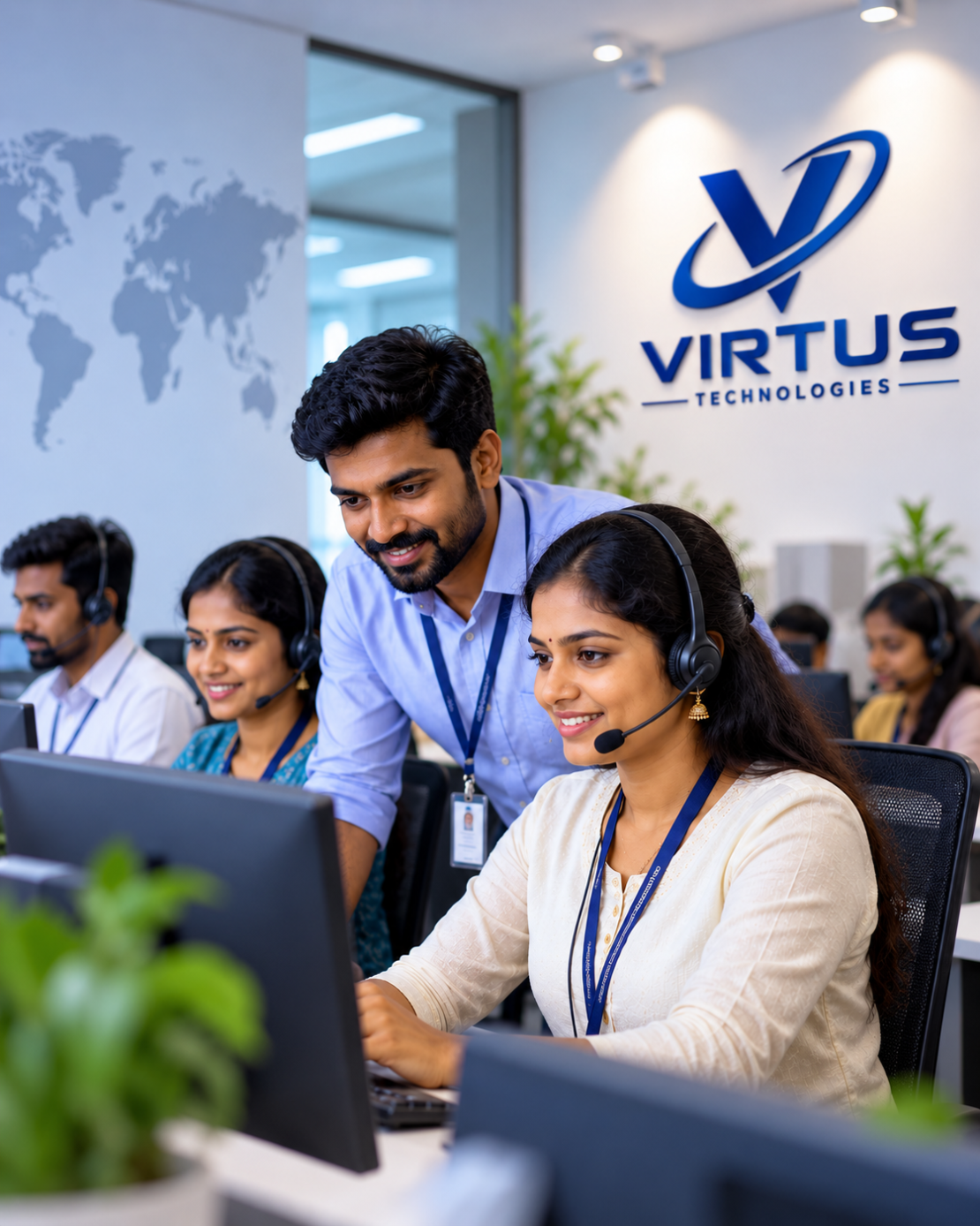 VIRTUS Technologies Call Centre Team (1)